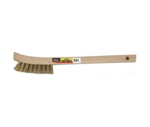 L & J 26710023 Brass Wire Brush 2X9