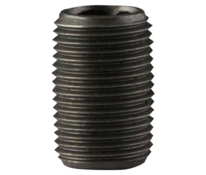 L & J B032 Black Iron 1/2" Close Nipple