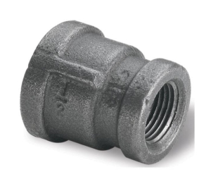 L & J B079 Black Iron 3/4" X 1/2" Reducing Coupler