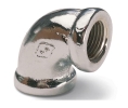 L & J C036 Chrome 1/2 90 Degree Elbow