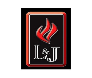 L & J 1015W10 Ambassador (Steel) Fire Extinguisher Cabinet Flat 3/8", Trim with Vertical Duo & Saf-T-Lock