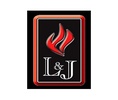 L & J 1015W10 Ambassador (Steel) Fire Extinguisher Cabinet Flat 3/8", Trim with Vertical Duo & Saf-T-Lock