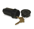 Lucky Line Products 91901 Black Sprinkler Key Hider 