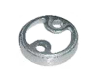 L & M Hardware 2014R US26 Riser for FS2436 Door Stop - Bright Bronze