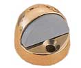 L & M Hardware FS2438 US26D High Dome Floor Stop - Satin Chrome Plated 