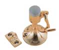 L & M Hardware WS2445 US26D Wall Stop with Hook - Satin Chrome Plated