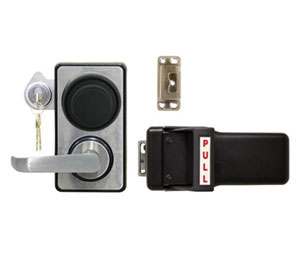 Lockmasters LKM10KHX10S2 Type II Push Pull Handle Model with Kaba Mas X-10 & #2 Strike