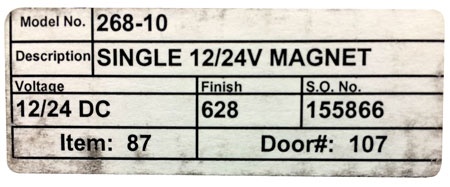 268 Series Electromagnetic Lock
