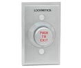 Locknetics 621AL 1-1/4" Aluminum Pushbutton