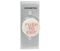 Locknetics 623RDEXNS 1-5/8" Red Exit Pushbutton