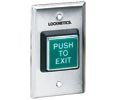Locknetics 709GREXILL 24 VDC 2" Green Square Exit Pushbutton