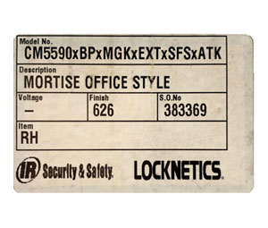 Locknetics CM5590 x BP x MGK x EXT x SFS x ATK x RH x 626