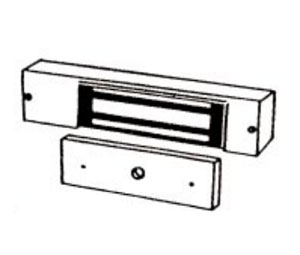 Locknetics 263-10 RCP 263 Series NarrowLine Electromagnetic Lock - Rectifier (for use with AC)