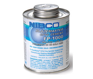 Lubrizol BMCEMENT Blazemaster™ CPVC Solvent Cement, 1 Pint
