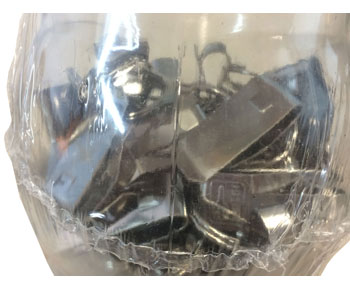 Clip on Secure-A-Key, NPS, 30/Small Jar, Nickel