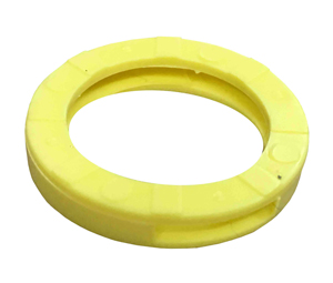 Lucky Line Products 16780 Medium Key Identifiers, Yellow 50/PK