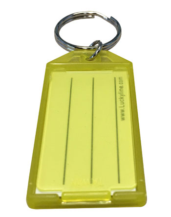 Key Tag with Split Ring