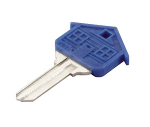 Lucky Line 15225 House Key - Kwikset, 80/Jar, Assorted Colors