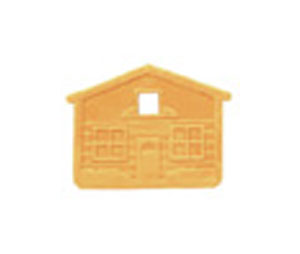 Lucky Line 16256 House Key Cap, Vinyl, 25/package, Neon Orange