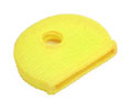 Lucky Line 16586 Key Cap, Vinyl, 50/package, Neon Yellow