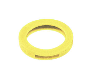 Lucky Line 16686 Large Key Identifier, Vinyl, 50/package, Neon Yellow