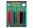 Lucky Line 41312 Coil with Trigger Snap, 1 card (12/card), Assorted Colors