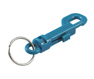 Lucky Line 41525 Plastic Key Clip, Plastic, 40/Small Jar, Assorted Colors