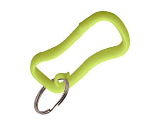 Lucky Line 45840 Quick Key Clip, Plastic, 10/package by Color, Lime