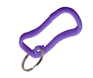 Lucky Line 45865 Quick Key Clip, Plastic, 10/package by Color, Lilac