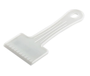 Lucky Line 52090 Ice Scraper, Plastic, 50/Box, White