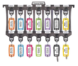 Lucky Line 60812 File-A-Key, 12/Box, Letter, Black