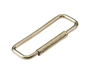 Lucky Line 70475 Spring Sleeve Key Ring, 150/package, Silver