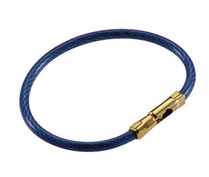 Lucky Line 71125 Flex-o-loc Nylon Coated Cable Key Ring, Aircraft cable, 150/Small Jar, Assorted Colors