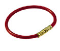 Lucky Line 8110005 Twisty Nylon Coated Cable Key Ring, Aircraft cable, 5", 5/package, Assorted Colors