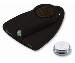 Lucky Line 90820 Key Light with Replaceable Battery, 6/package, Black