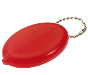 Lucky Line 94170 Plastic Coin Holder, Plastic, 10/package, Red