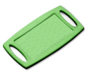 Lucky Line Products 1704014 Small Rectangular Label-It Plastic Tag without Label and without Ring, 14/package