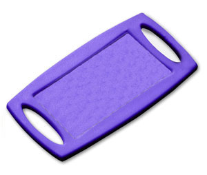 Lucky Line Products 1706514 Small Rectangular Label-It Plastic Tag without Label and without Ring, 14/package