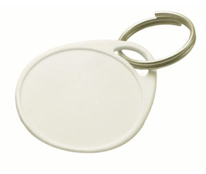 Lucky Line Products 25229 Round Label-It Plastic Tags w/2 Holes, 25/package