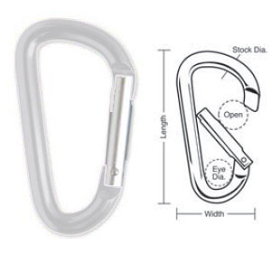 Lucky Line A46093 C-Clips