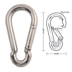 Lucky Line A507L Interlocking Snaps with Round Edge