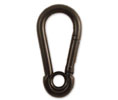 Lucky Line A524L Black Interlocking Snaps with Eyelet