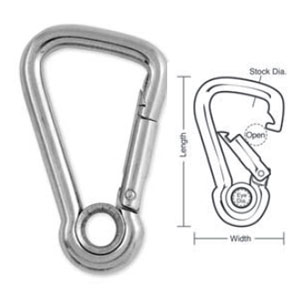 Lucky Line A555C Stainless Interlocking Snaps with Eyelet