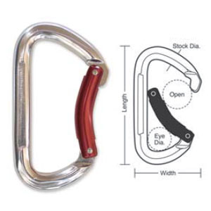 Lucky Line A567 Aluminum Carabineer