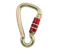 Lucky Line A569 Locking Spring Snap with Round Edge and Twist Lock