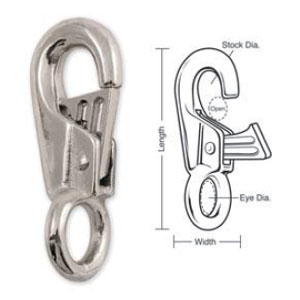 Lucky Line A609L Animal Tie Snap