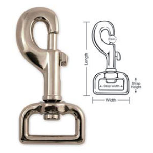 Lucky Line A726L Slide Bolt Snap