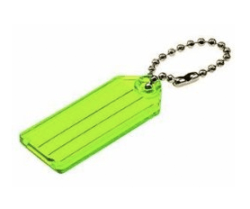 Lucky Line Products 10100 Key Chain with Ball Chain, Asst, 100/Box