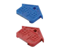 Lucky Line Products 16202 House Key Caps, Assorted Colors, 2/pk