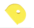 Lucky Line Products 16580 Key Caps, Yellow 50/PK